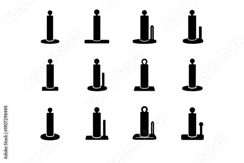 Vector compact small accessory reduced image simple organizer generation icon counter kitchen