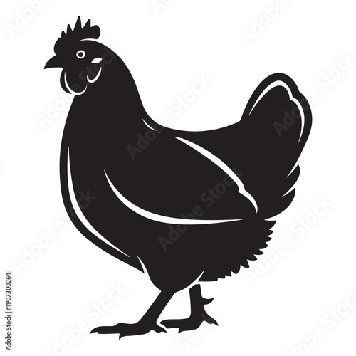 chicken silhouette vector file