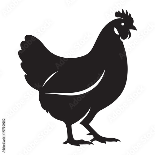 chicken silhouette vector file