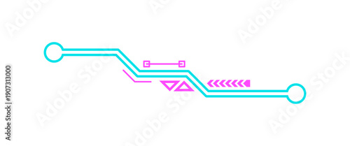 technology infographic pointer