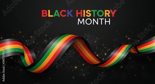 Celebrating black history month honoring african american heritage and culture