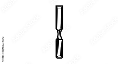 Woodworking Chisel Tool for Carving and Shaping Wood.