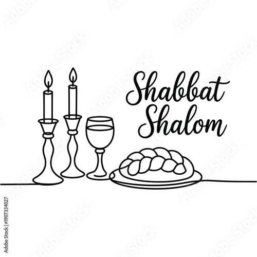 vector illustration of a restaurant menu