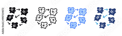 Complement System icon sheet multiple style collection