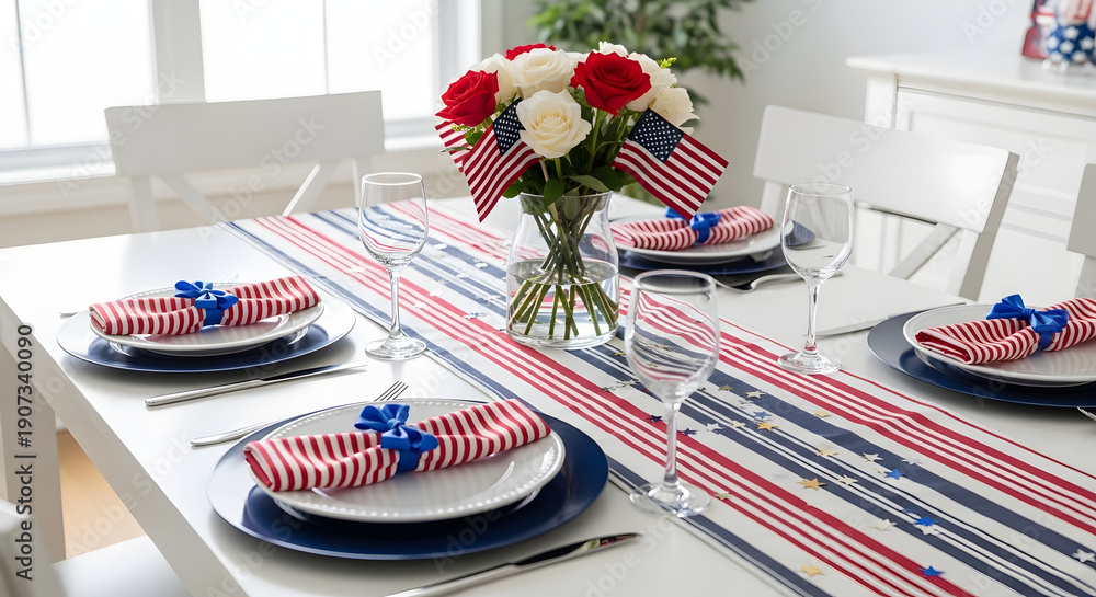 custom made wallpaper toronto digitalAn elegant Christmas decoration on the dining table features festive decor and a formal place setting with plates and glass inside a luxury restaurant interior perfect for a holiday celebration