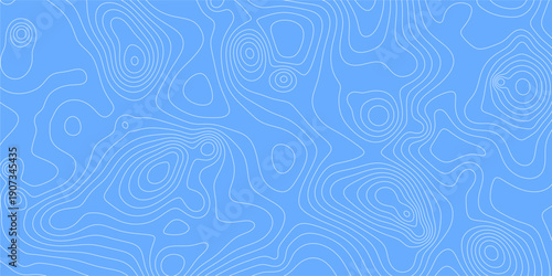 Motif de courbes topographiques grises pour habillage graphique et décoration moderne en relief linéaire