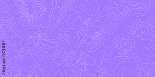 Motif de courbes topographiques grises pour habillage graphique et décoration moderne en relief linéaire