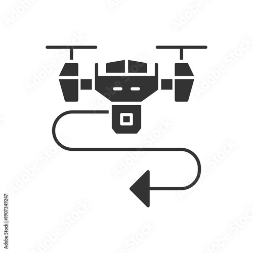 Drone Path Direction icon