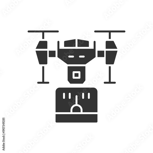 Drone Speed Meter Icon