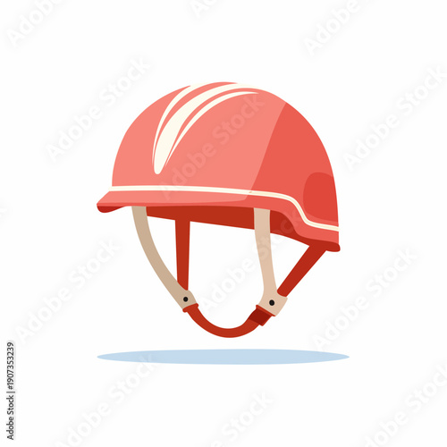 Salmon Pink Safety Helmet Protective Gear for Sporty Activities