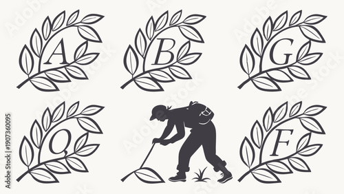 Archaeology Dig Discovery Achievement Laurel Wreath Awards for Exploration Success and Historical Research Projects