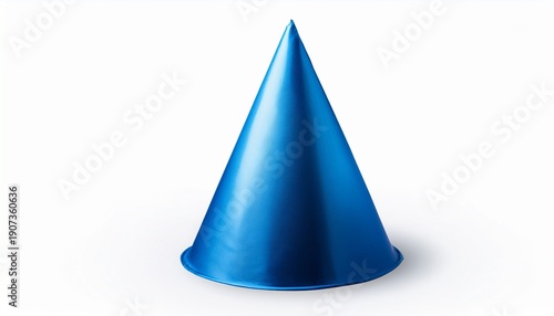Wallpaper Mural Blue Gradient Cone Isolated On Transparent Background Torontodigital.ca