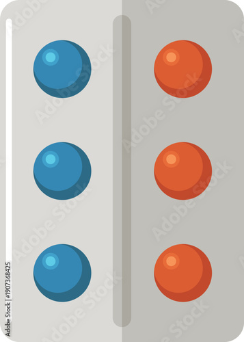 Pill blaster cartoon icon. Vitamin medical package