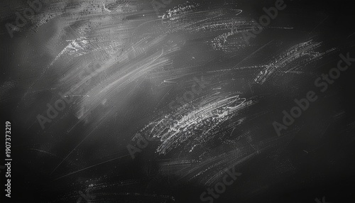 Wallpaper Mural Dark textured background with white chalk smudges and scratches Torontodigital.ca