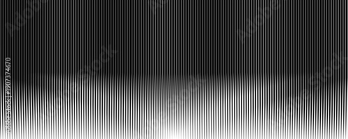 Thin diagonal line seamless pattern. Repeated fine slash lines background. Pinstripe wallpaper. Black and white tilted slanted strip backdrop. Repeating oblique linear texture overlay