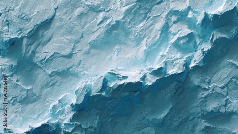 Obraz premium Frozen glacier surface