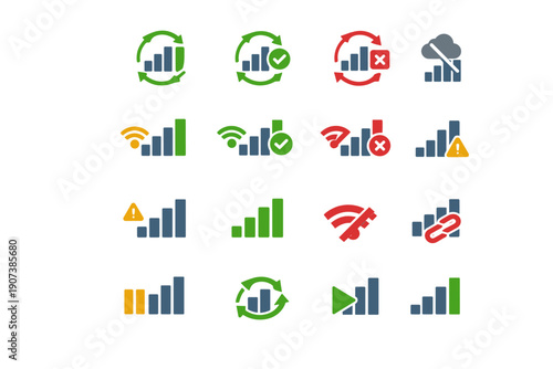 Error image lost strong generation poll resumed icon weak sync simple vector