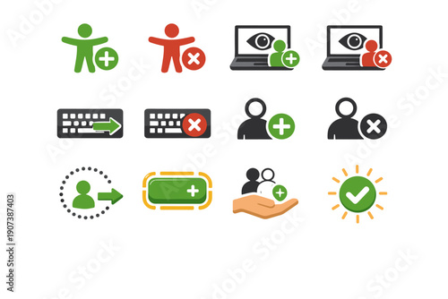 Accessibility button hint reader simple screen generation reduced icon follow image motion