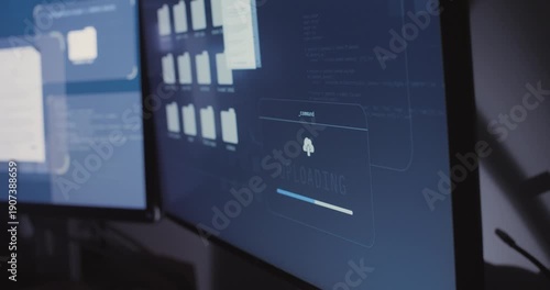 Secret files and classified documents upload to server or stolen from archive. Sensitive government data and information of spy agency is hacked and exposed. Remote access to folders upload to cloud