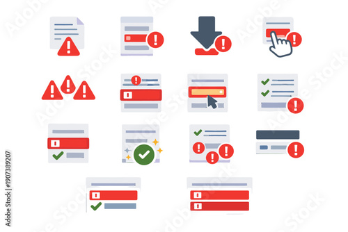 Focus state resolved icon scroll hidden generation jump vector image errors error