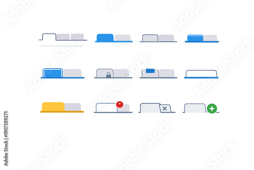 Icon inactive action generation image new highlight disabled close tab simple indicator