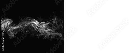 Foto High-quality smoke PNG with a soft lingering mist, ideal for bridal photography, dreamlike scenes, and romantic overlays