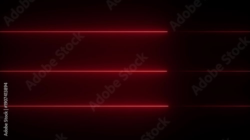 Wallpaper Mural Abstract horizontal glowing blue neon line on a dark background with subtle Endless corridor with neon lines trending up. cyan color animation. Abstract neon background with glowing lines sliding upn Torontodigital.ca