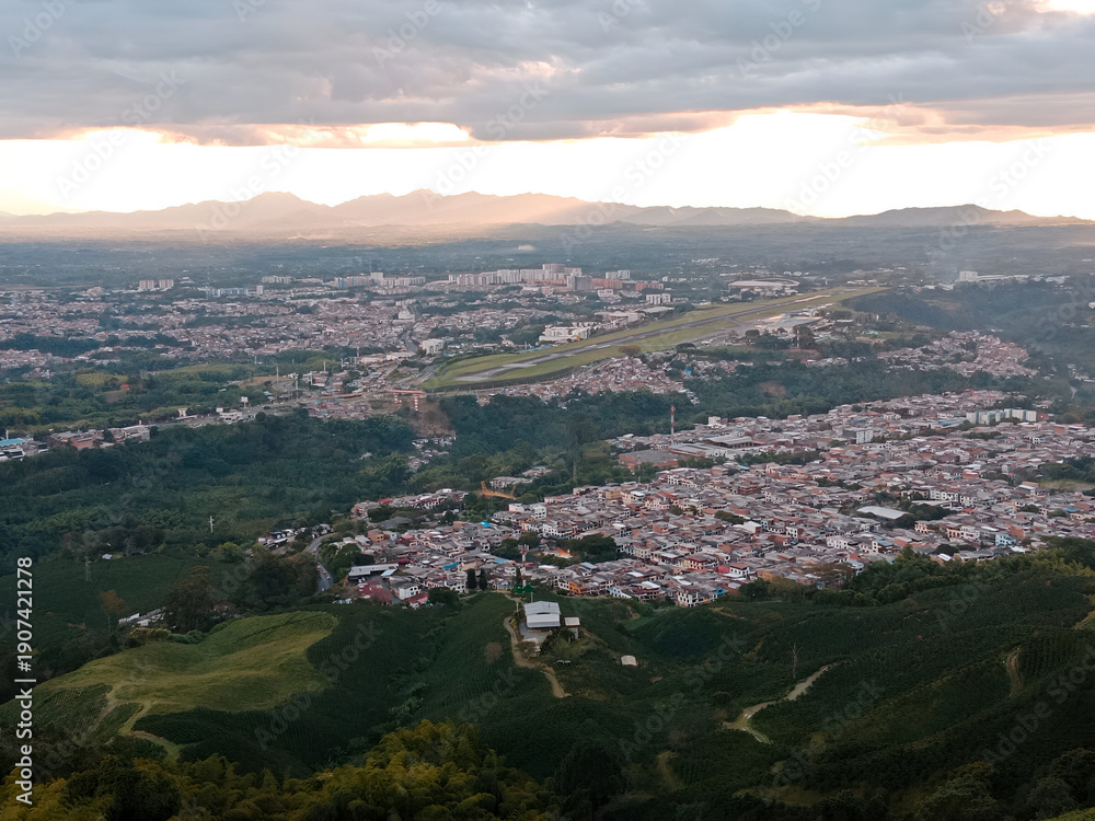 Obraz premium vista de la ciudad