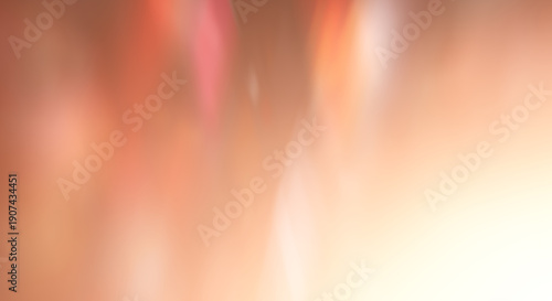 Abstract warm light leak overlay with soft blurred bokeh background, glowing golden orange tones, smooth gradients, and subtle lens flare highlights ideal for artistic visual design.