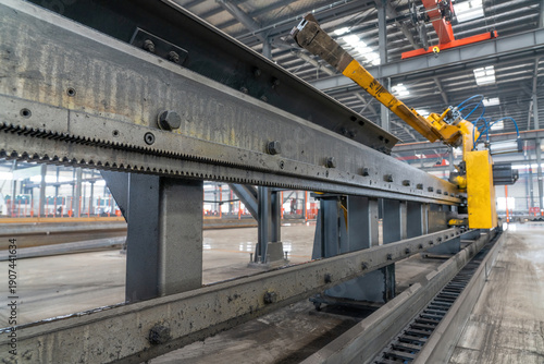 Mechanical equipment for CNC steel joint production line