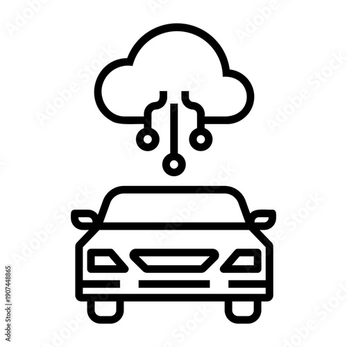 automation Line Icon