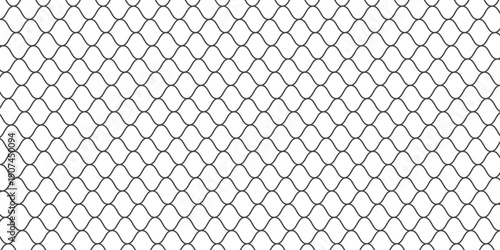 Mesh texture for fishing nets. Seamless pattern for sportswear or soccer goal, volleyball net, basketball hoop, hockey, athletics. Abstract net background for sports