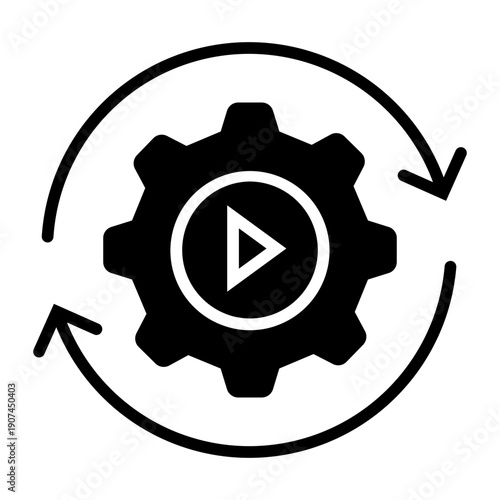 automation Solid icon