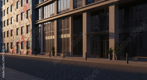 Modern Office Building Facade