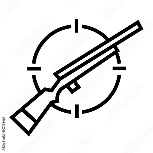 hunting Line Icon
