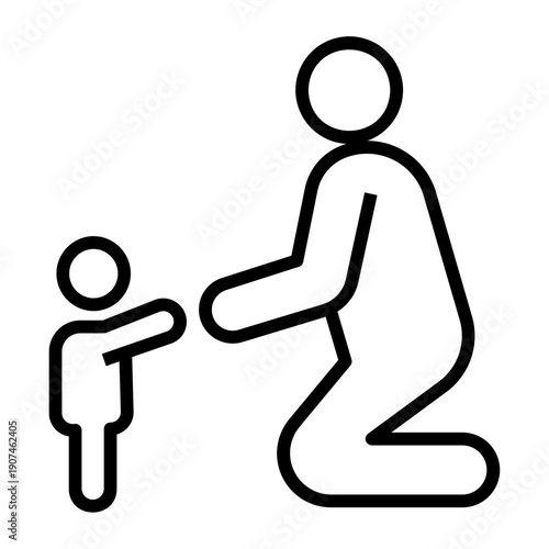 interaction Line Icon