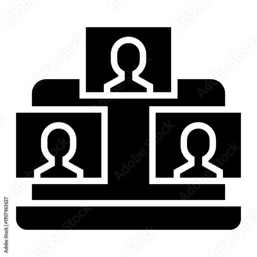 interaction Solid icon