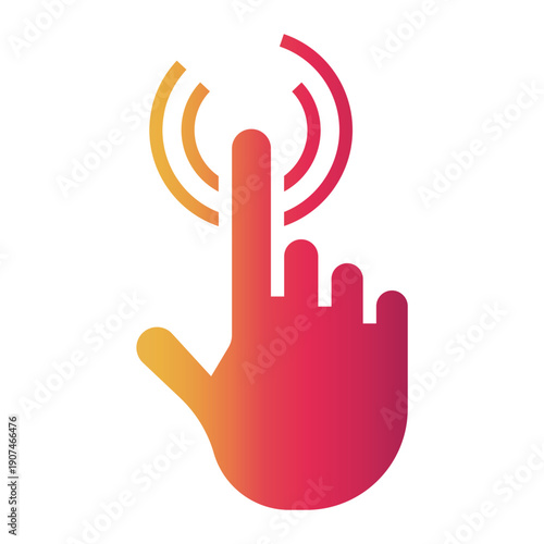 interaction Gradient icon