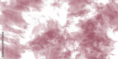 Abstract soft red watercolor vector art background. Decorative soft red textured. Watercolor paper background. Red Christmas background with watercolor texture, red satin dark texture luxurious.