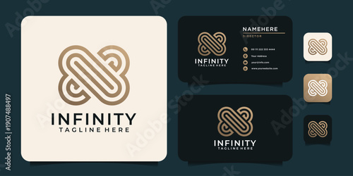 Monogram gradient feminine beauty spa salon ida modern brand beauty