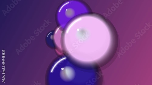 abstract background with bubbles