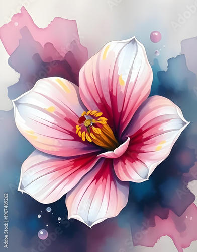 abstract, flower, floral, oilpaint, digital, art, artwork, painting, contemporary, modern, creative, artistic, texture, brushstroke, strokes, canvas, color, colorful, vibrant, expressive, aesthetic, b