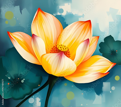 abstract, flower, floral, oilpaint, digital, art, artwork, painting, contemporary, modern, creative, artistic, texture, brushstroke, strokes, canvas, color, colorful, vibrant, expressive, aesthetic, b