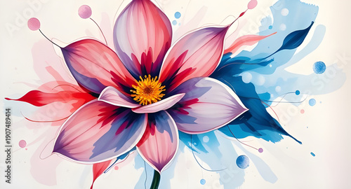 abstract, flower, floral, oilpaint, digital, art, artwork, painting, creative, artistic, texture, brushstroke, strokes, canvas, color, colorful, vibrant, expressive, aesthetic, beauty, elegant, decora