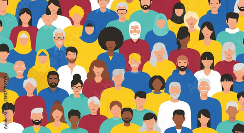 International Day for the Elimination of Racial Discrimination A diverse group of people of various ethnicities, ages, and genders standing together, representing community and unity