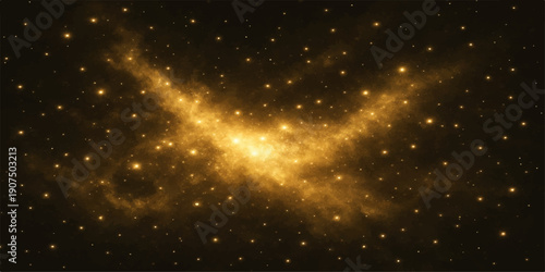 Abstract galaxy space background with stars and nebula