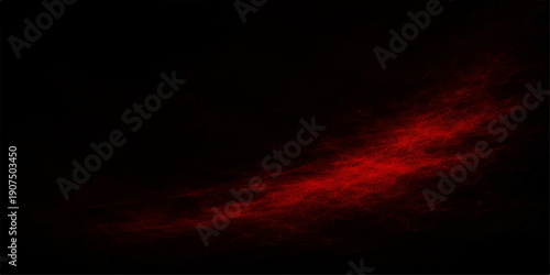 Abstract red and white smoke on black background with fiery sky tones