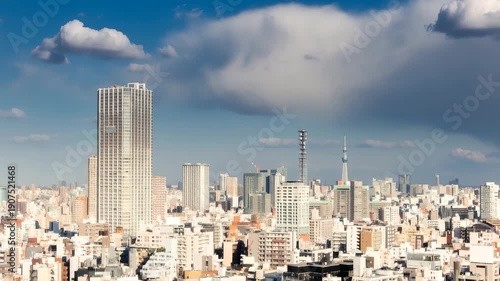 東京都心・ドローン撮影イメージ　