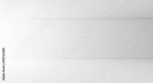 Wallpaper Mural Minimalist white background with soft gradient Torontodigital.ca