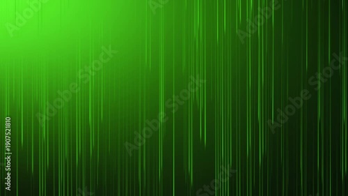 Green abstract lines background for presentation with clean style green background